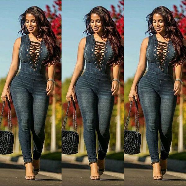 plus size denim rompers overalls women new skinny jeans blue lace-up hollow sleeveless bodycon jumpsuits bodysuit 2020, Black;white
plus size denim rompers overalls women new skinny jeans blue lace-up hollow sleeveless bodycon jumpsuits bodysuit 2020, Black;white
