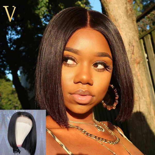 vlwigs 360 lace frontal wig pre plucked with baby hair brazilian remy short human hair bob wigs for black women vl09, Black;brown
vlwigs 360 lace frontal wig pre plucked with baby hair brazilian remy short human hair bob wigs for black women vl09, Black;brown