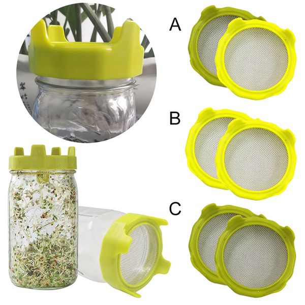 2pc filter mason can lid sprouting net cover beans sprouts filter germination cover abs yellow high kitchen accessories 2020
2pc filter mason can lid sprouting net cover beans sprouts filter germination cover abs yellow high kitchen accessories 2020
