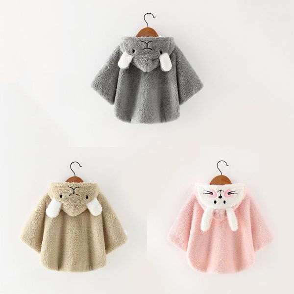 cysincos baby fleece cloak coats winter toddler cartoon outwear jacket girls soft warm coat kids hooded outfit clothing, Blue;gray
cysincos baby fleece cloak coats winter toddler cartoon outwear jacket girls soft warm coat kids hooded outfit clothing, Blue;gray