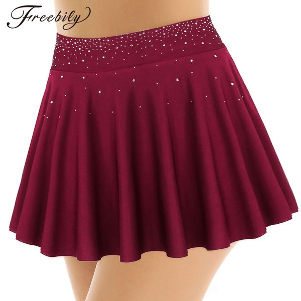 women shiny rhinestone high waist a-line built-in briefs shorts skirt dance wear ballet gymnastics figure skating skirts, Black;red
women shiny rhinestone high waist a-line built-in briefs shorts skirt dance wear ballet gymnastics figure skating skirts, Black;red