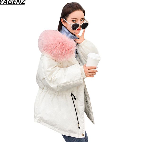winter jacket coat 2018 new fashion artificial fur collar warm cotton-padded jacket parkas loose large size student coats k688, Black
winter jacket coat 2018 new fashion artificial fur collar warm cotton-padded jacket parkas loose large size student coats k688, Black