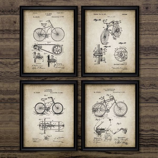 vintage poster bicycle patent print bicycle design wall art canvas painting invention retro pictures home decoration
vintage poster bicycle patent print bicycle design wall art canvas painting invention retro pictures home decoration