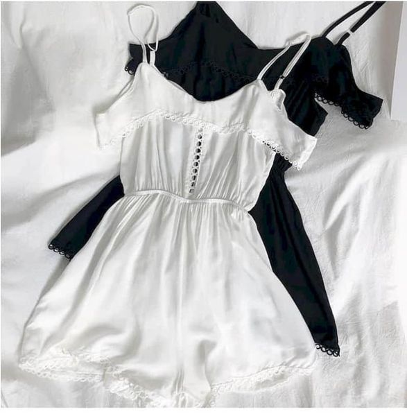bodysuit women clothes rompers summer overall playsuits lady's fashion high waist wide leg shorts beach vacation jumpsuits, Black;white
bodysuit women clothes rompers summer overall playsuits lady's fashion high waist wide leg shorts beach vacation jumpsuits, Black;white