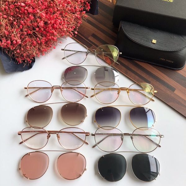 linda farrow lfl646 brand design clip sunglasses women men retro brand designer good quality fashion metal oversized sunglasses, White;black
linda farrow lfl646 brand design clip sunglasses women men retro brand designer good quality fashion metal oversized sunglasses, White;black