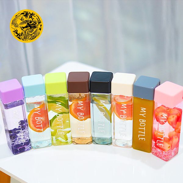 plastic new water bottles 500ml my bottle for water with rope transparent square drink bottle sport korean style heat resistant
plastic new water bottles 500ml my bottle for water with rope transparent square drink bottle sport korean style heat resistant