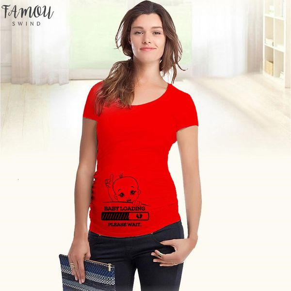 2020 brand new women pregnancy clothes baby loading pls polyester wait maternity t shirt striped summer short sleeve pregnant t shirt, White
2020 brand new women pregnancy clothes baby loading pls polyester wait maternity t shirt striped summer short sleeve pregnant t shirt, White