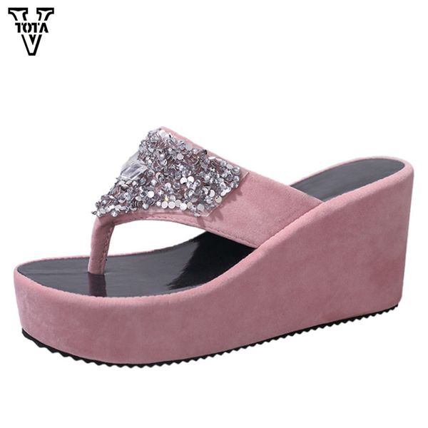 vtota flip flops women summer shoes women sandals wedges high heel casual comfortable slippers handmade ladies shoes fc, Black
vtota flip flops women summer shoes women sandals wedges high heel casual comfortable slippers handmade ladies shoes fc, Black