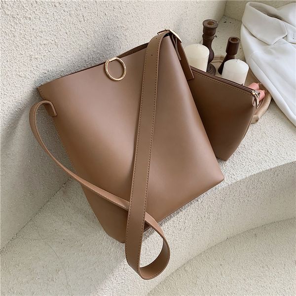 burminsa soft bucket shoulder bags for women large capacity a4 work female messenger bags pu leather composite bags spring 2020 t200630
burminsa soft bucket shoulder bags for women large capacity a4 work female messenger bags pu leather composite bags spring 2020 t200630