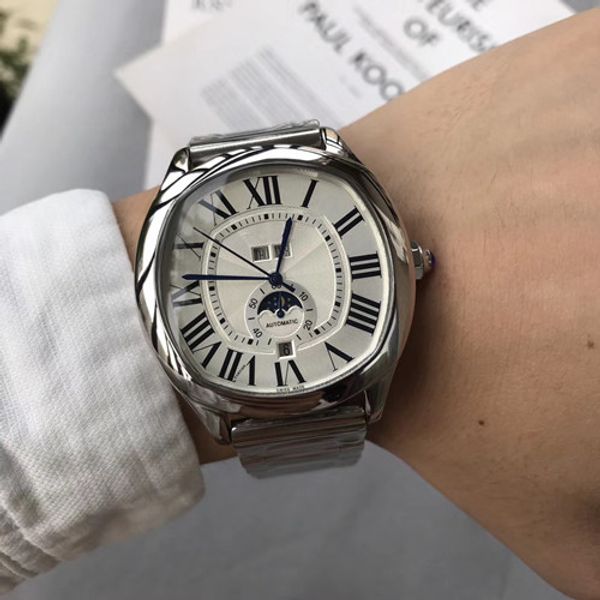 luxury men's watch,fashion,44mm,date limit,automatic mechanical movement,316 fine steel strap,waterproof watch,delivery, Slivery;brown
luxury men's watch,fashion,44mm,date limit,automatic mechanical movement,316 fine steel strap,waterproof watch,delivery, Slivery;brown