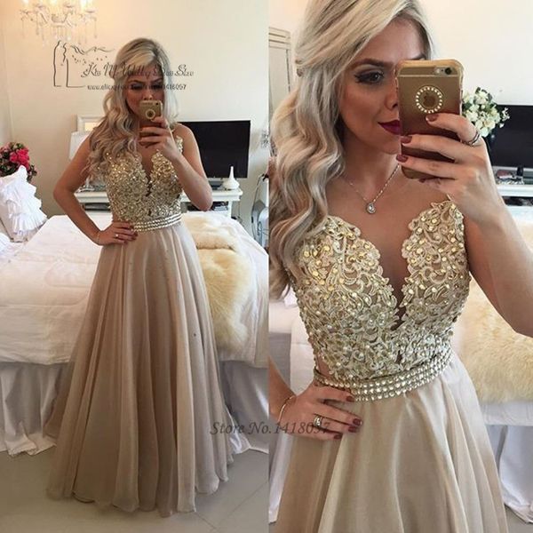 vestido de festa longo champagne abendkleider 2016 evening dresses long lace formal gowns crystal prom dresses noche, White;black
vestido de festa longo champagne abendkleider 2016 evening dresses long lace formal gowns crystal prom dresses noche, White;black