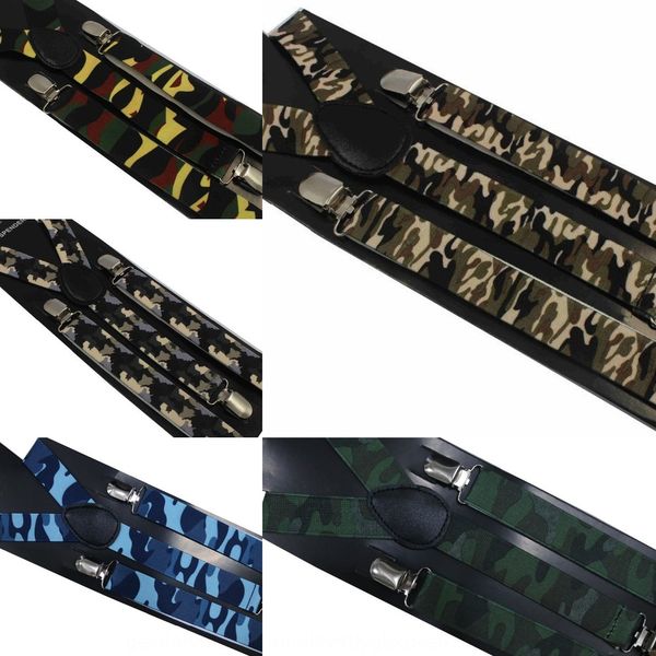 2.5cm wide elastic camouflage three clip shoulder strap shoulder strap straps trouser belt clip, Black;white
2.5cm wide elastic camouflage three clip shoulder strap shoulder strap straps trouser belt clip, Black;white