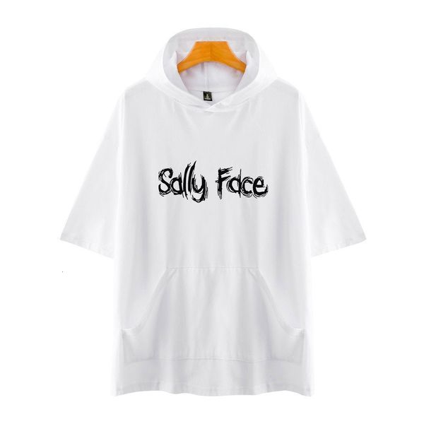 personality 2019 sally face trend printing belt cap short sleeve shirt men and women t shirts, Gray;blue
personality 2019 sally face trend printing belt cap short sleeve shirt men and women t shirts, Gray;blue