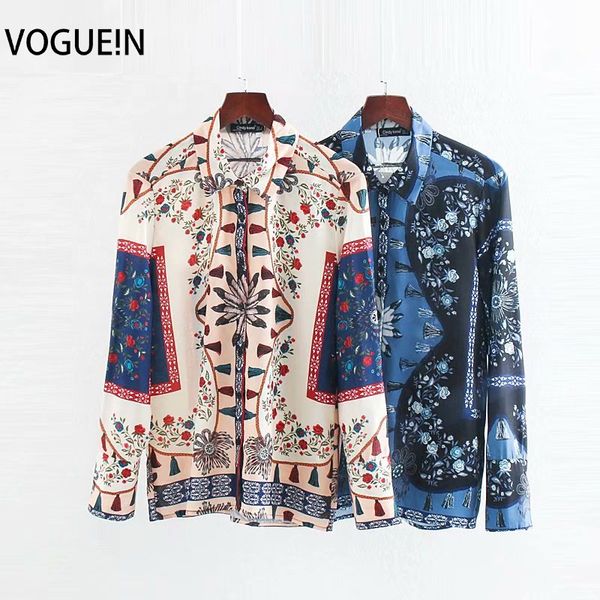voguein new womens vintage ethnic floral print long sleeve white/blue shirt blouse wholesale
voguein new womens vintage ethnic floral print long sleeve white/blue shirt blouse wholesale