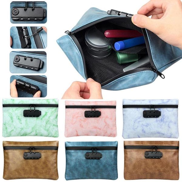 portable travel activated carbon coded lock smell proof tobacco bag storage case
portable travel activated carbon coded lock smell proof tobacco bag storage case