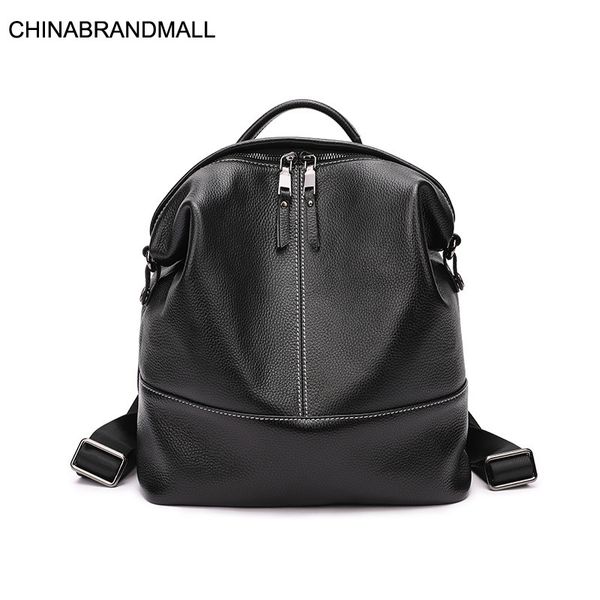 backpack female new fashion layer leather wild single shoulder large capacity casual ladies backpack
backpack female new fashion layer leather wild single shoulder large capacity casual ladies backpack