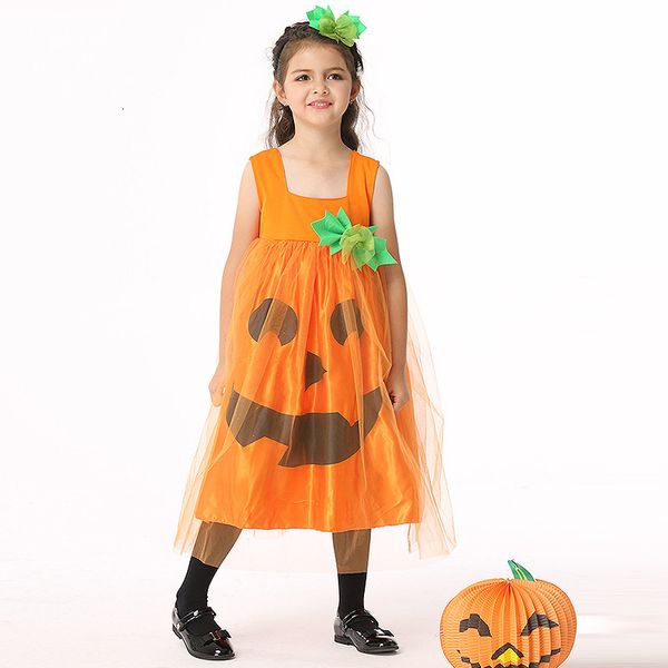 pumpkin cartoon baby girl princess party dress children halloween cosplay costumes kids performance stage tutu skirts masquerade, Blue
pumpkin cartoon baby girl princess party dress children halloween cosplay costumes kids performance stage tutu skirts masquerade, Blue