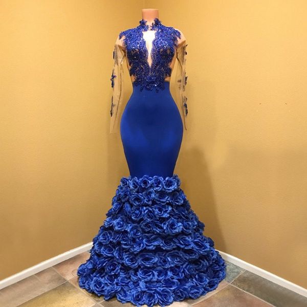 royal blue muslim evening dresses 2018 mermaid long sleeves flowers lace beaded dubai saudi arabic long formal evening gown, White;black
royal blue muslim evening dresses 2018 mermaid long sleeves flowers lace beaded dubai saudi arabic long formal evening gown, White;black