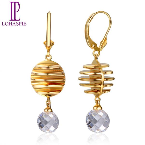 hutang dangle earrings yellow gold plating 925 sterling silver shining stone fine jewelry for women's gift, Golden;silver
hutang dangle earrings yellow gold plating 925 sterling silver shining stone fine jewelry for women's gift, Golden;silver