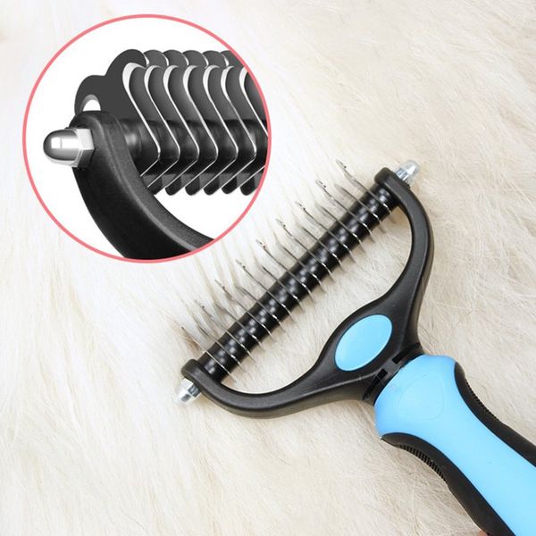 hair removal comb for dogs cat detangler fur trimming dematting deshedding brush grooming tool for matted long hair curly pet
hair removal comb for dogs cat detangler fur trimming dematting deshedding brush grooming tool for matted long hair curly pet