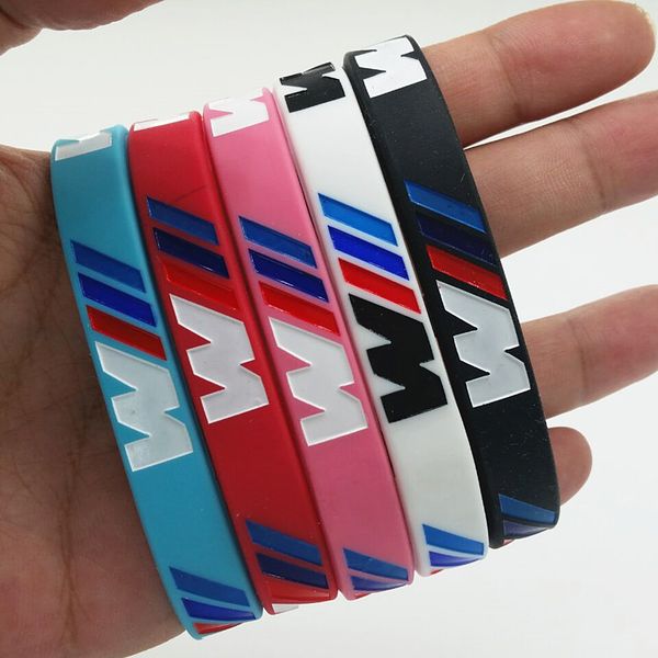 50pcs wholesale luminous m power bracelet for club fans silicone wristband men women sport rubber bangle armband pulsera, Golden;silver
50pcs wholesale luminous m power bracelet for club fans silicone wristband men women sport rubber bangle armband pulsera, Golden;silver