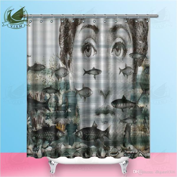vixm piero fornasetti work customized bath shower curtain waterproof mildewproof polyester fabric bathroom curtains 180*180cm
vixm piero fornasetti work customized bath shower curtain waterproof mildewproof polyester fabric bathroom curtains 180*180cm