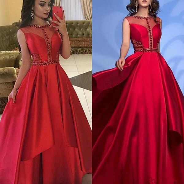 bling a line prom dresses sheer jewel neck crystals satin evening dresses custom made sleeveless formal ceremony party gowns 13, Black
bling a line prom dresses sheer jewel neck crystals satin evening dresses custom made sleeveless formal ceremony party gowns 13, Black