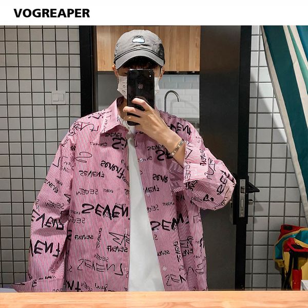 men's casual shirts summer korean fashion letter printed shirt harajuku streetwear three quarter blouses male clothes plus size 5xl, White;black
men's casual shirts summer korean fashion letter printed shirt harajuku streetwear three quarter blouses male clothes plus size 5xl, White;black