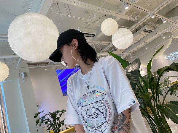 summer 2020 new printed t-shirt round neck short sleeve t-shirt, casual fashion trend men's wear #007, White;black
summer 2020 new printed t-shirt round neck short sleeve t-shirt, casual fashion trend men's wear #007, White;black