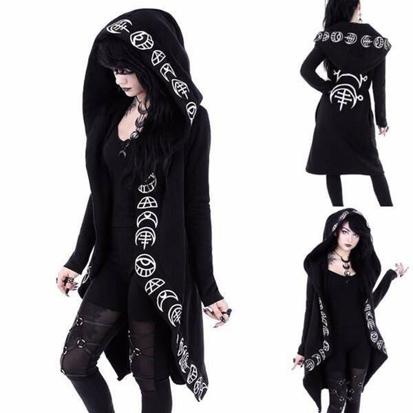 autumn winter coat women casual new fashion coat plus size long sleeve punk moon print hooded black cardigan jacket y718, Black;brown
autumn winter coat women casual new fashion coat plus size long sleeve punk moon print hooded black cardigan jacket y718, Black;brown