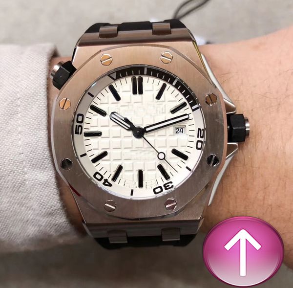 se9-2019 new luxury qualiy gmt automatic stainless steel white band popular men luxury watch, Slivery;brown
se9-2019 new luxury qualiy gmt automatic stainless steel white band popular men luxury watch, Slivery;brown