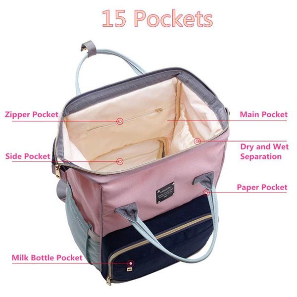 diaper bag fashion mummy maternity nappy bag outdoor travel backpack large capacity stroller baby for baby care
diaper bag fashion mummy maternity nappy bag outdoor travel backpack large capacity stroller baby for baby care