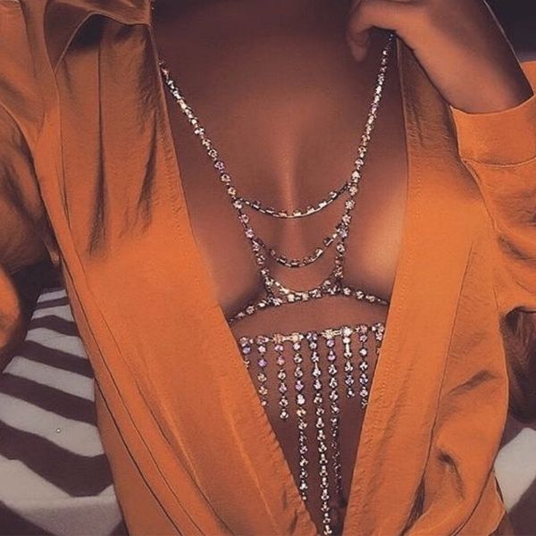 fashion full rhinestone body chain jewelry for women unique flash shiny crystal bra beach charm women shining body jewelry, Slivery;golden
fashion full rhinestone body chain jewelry for women unique flash shiny crystal bra beach charm women shining body jewelry, Slivery;golden