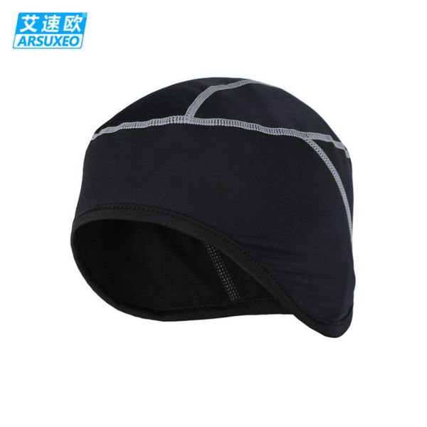 arsuxeo winter cycling cap for men elastic soft windproof running sport cap bike bicycle hats bandana ciclismo size, Black
arsuxeo winter cycling cap for men elastic soft windproof running sport cap bike bicycle hats bandana ciclismo size, Black