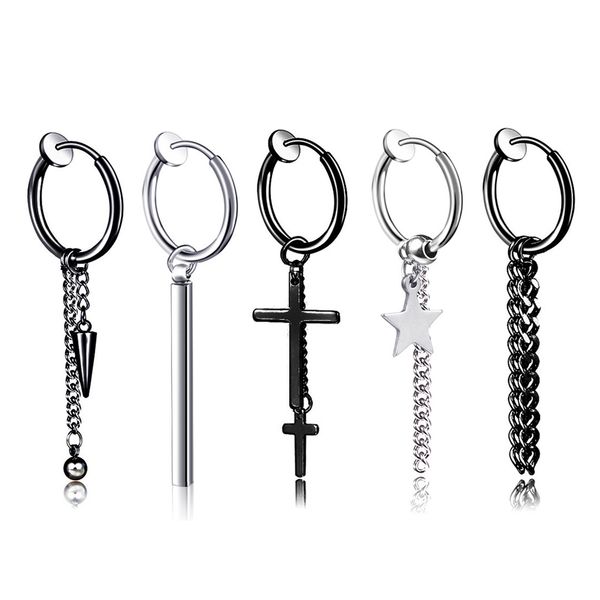 1pcs stainless steel clip on earrings for women and men fashion no ear hole earring trendy simple style clip korean earrings, Silver
1pcs stainless steel clip on earrings for women and men fashion no ear hole earring trendy simple style clip korean earrings, Silver
