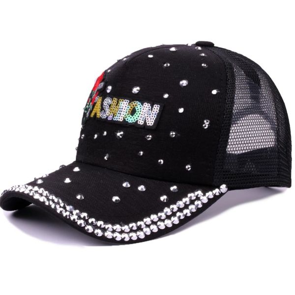 2018 new fashion sequins letter baseball cap women red rose summer hip hop cap for girls breathable rivet snapback caps, Blue;gray
2018 new fashion sequins letter baseball cap women red rose summer hip hop cap for girls breathable rivet snapback caps, Blue;gray