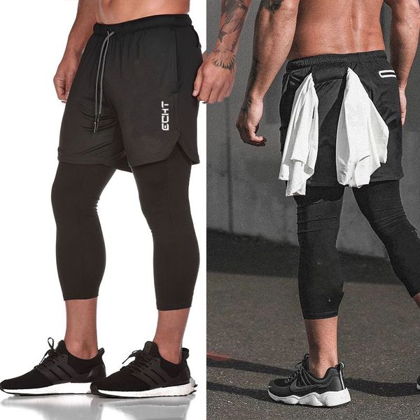 compression men running tights cropped trousers shorts 2 in 1 quick-drying fitness sports leggings gym jogging male sweatpants, Black;blue
compression men running tights cropped trousers shorts 2 in 1 quick-drying fitness sports leggings gym jogging male sweatpants, Black;blue