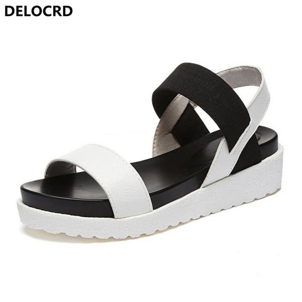2018 summer for women new peep-toe sandalias flat roman sandals shoes woman mujer ladies flip flops footwear c17, Black
2018 summer for women new peep-toe sandalias flat roman sandals shoes woman mujer ladies flip flops footwear c17, Black