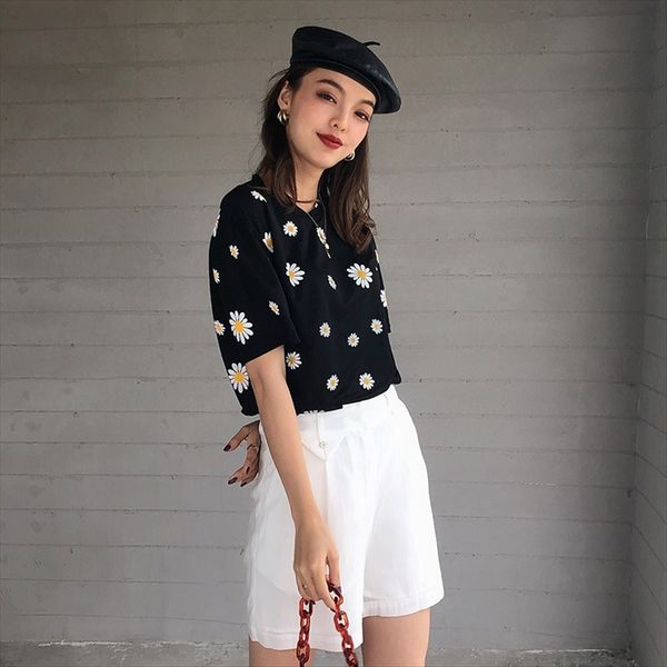 little daisy loose t-shirt short-sleeved versatile little daisy loose women's t-shirt short-sleeved versatile women's, White
little daisy loose t-shirt short-sleeved versatile little daisy loose women's t-shirt short-sleeved versatile women's, White