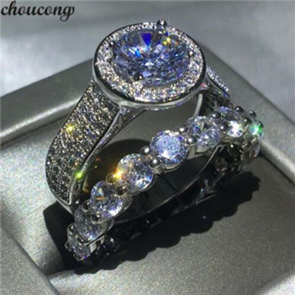 choucong solitaire ring set 2ct diamond white gold filled 925 silver engagement wedding band rings for women men, Slivery;golden
choucong solitaire ring set 2ct diamond white gold filled 925 silver engagement wedding band rings for women men, Slivery;golden