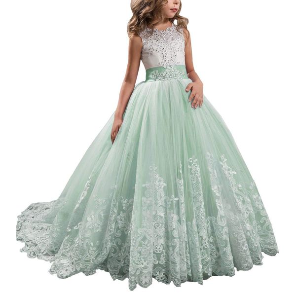sequined flower girls dresses for wedding formal prom evening party little girls kids ball gowns lace applique ruched long, White;blue
sequined flower girls dresses for wedding formal prom evening party little girls kids ball gowns lace applique ruched long, White;blue