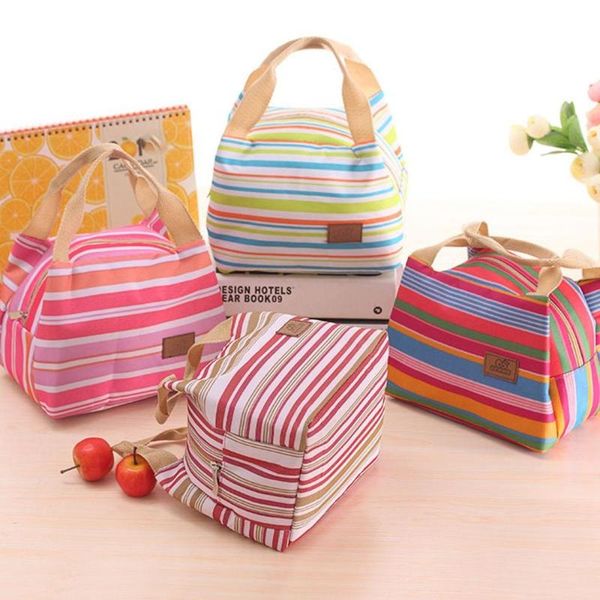 fashion lunch bags for women portable stripe lunch bag fresh pouch office picnic drink cold handbag bolsa termica #2d27, Blue;pink
fashion lunch bags for women portable stripe lunch bag fresh pouch office picnic drink cold handbag bolsa termica #2d27, Blue;pink