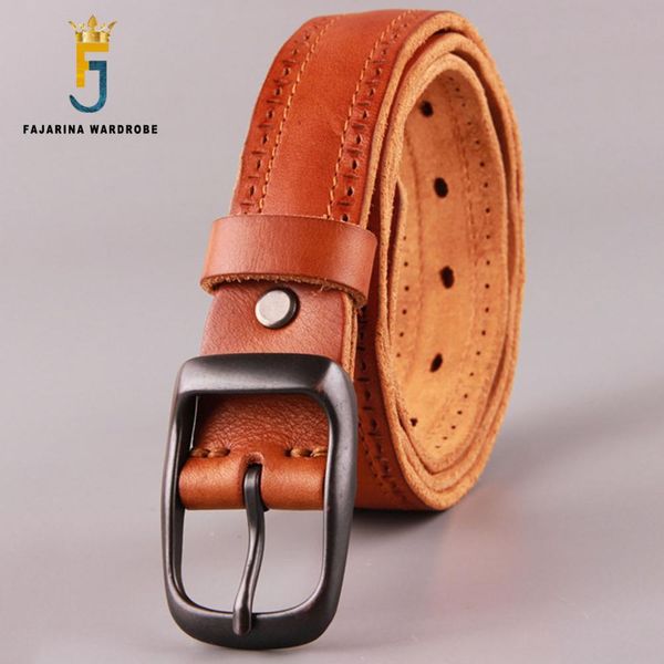 fajarina fashion retro belts mens black striped geunine leather 33mm belt female accessories jeans n17fj484, Black;brown
fajarina fashion retro belts mens black striped geunine leather 33mm belt female accessories jeans n17fj484, Black;brown