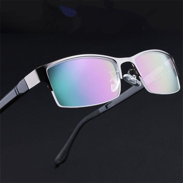 nywooh anti blue light blocking glasses men business computer eyeglasses optical metal half frame male spectacles, Silver
nywooh anti blue light blocking glasses men business computer eyeglasses optical metal half frame male spectacles, Silver