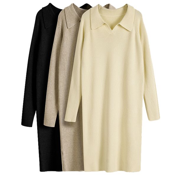 gigogou turn down collar long knit straight women dress oversize loose pullover maxi sweater dress stretchy knit midi, Black;gray
gigogou turn down collar long knit straight women dress oversize loose pullover maxi sweater dress stretchy knit midi, Black;gray