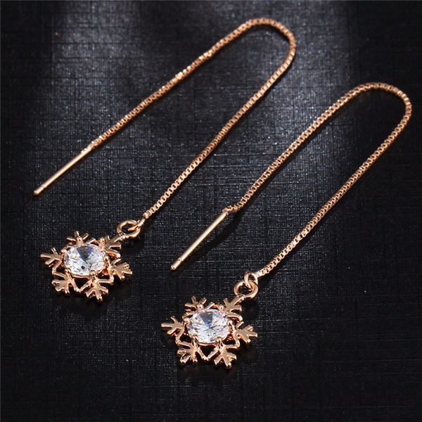 boucle d'oreille fashion crystal long dangle earrings snowflake spider drop earring party wedding engagement jewelry, Silver
boucle d'oreille fashion crystal long dangle earrings snowflake spider drop earring party wedding engagement jewelry, Silver