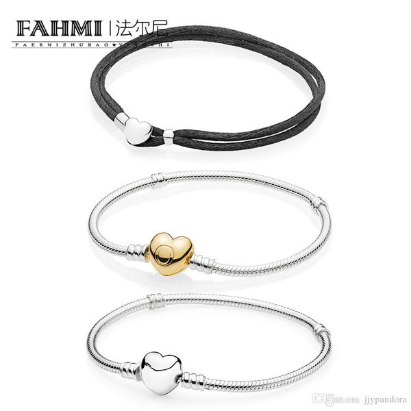 fahmi 100% 925 sterling silver charming mother's day shine sterling moments heart buckle bracelet, black 560719 590719 59074
fahmi 100% 925 sterling silver charming mother's day shine sterling moments heart buckle bracelet, black 560719 590719 59074