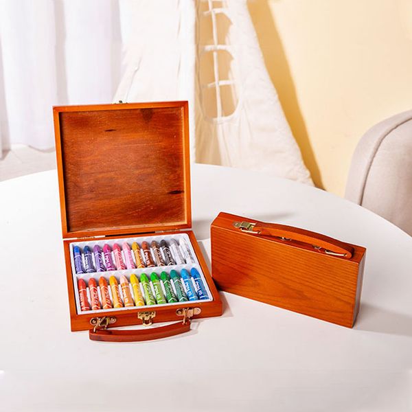 12/24 colors drawing set painting crayons set oil pastel with wooden box gift for artist students kids graffiti art supplies
12/24 colors drawing set painting crayons set oil pastel with wooden box gift for artist students kids graffiti art supplies