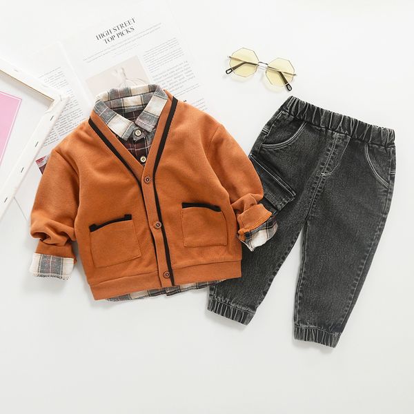 baby toddler clothes boy sets wool cardigan sweater+shirt+jeans 3piece fashion children white clothing 1-4 years
baby toddler clothes boy sets wool cardigan sweater+shirt+jeans 3piece fashion children white clothing 1-4 years