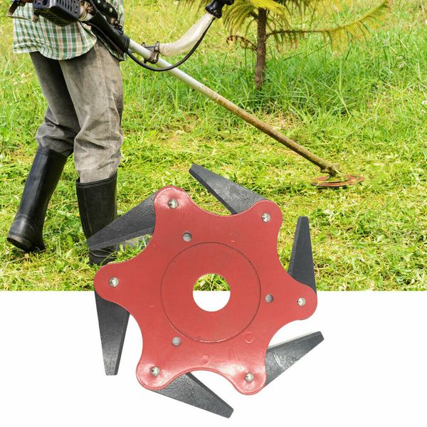 lawn mower grass eater trimmer head-brush cutter tool 6 carbon steel razors 65mm rounded edge wheels gardening supplies #5
lawn mower grass eater trimmer head-brush cutter tool 6 carbon steel razors 65mm rounded edge wheels gardening supplies #5
